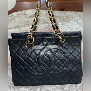 Chanel GST Lambskin Bag GHW